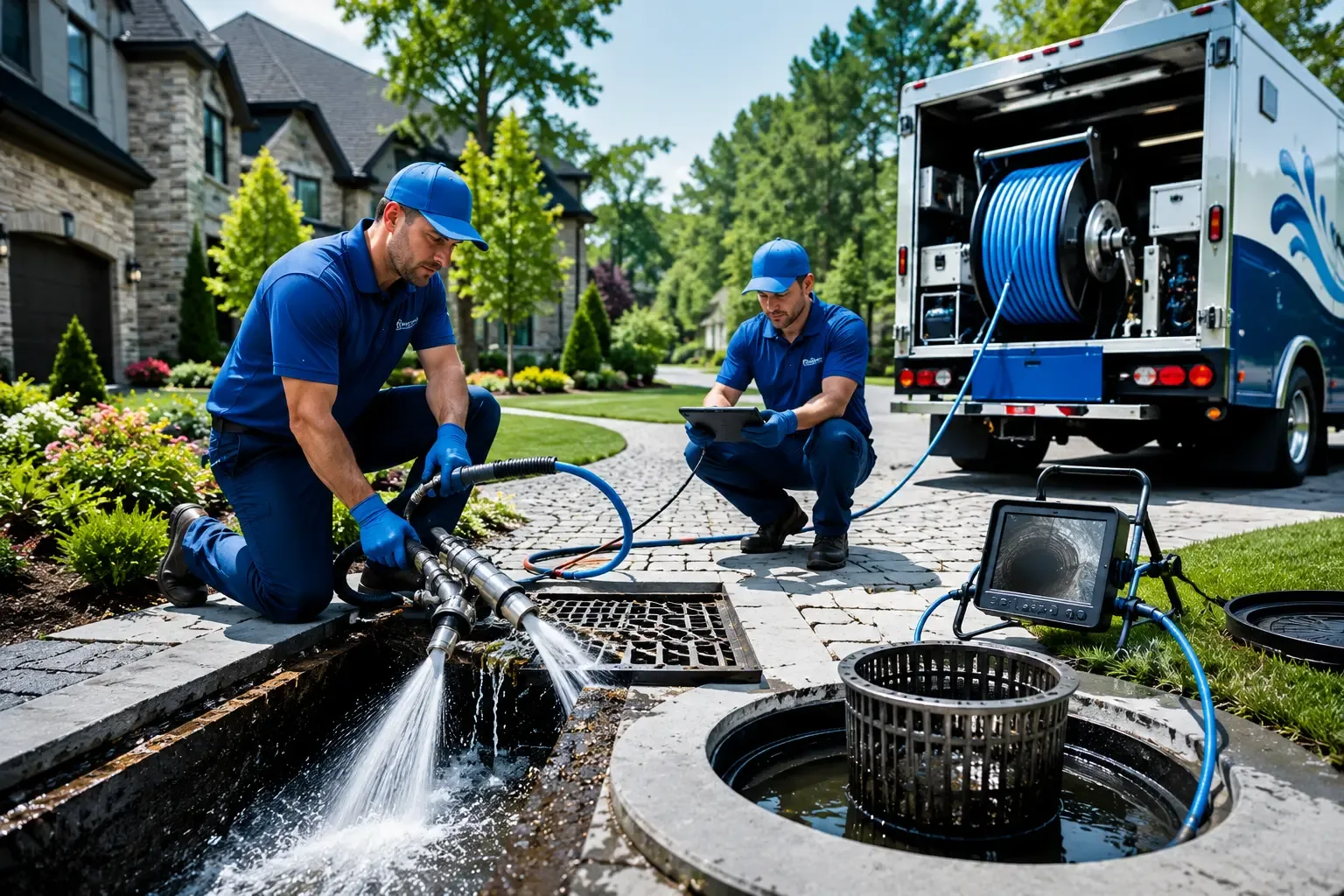 Local outdoor drain cleaning professionals in Laneville, TX